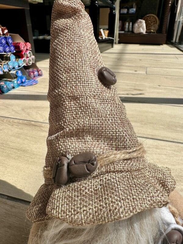 お金のありかを教えてくれる!宝物の守護者 伝説の妖精gnome(ノーム)コーヒーブラウン