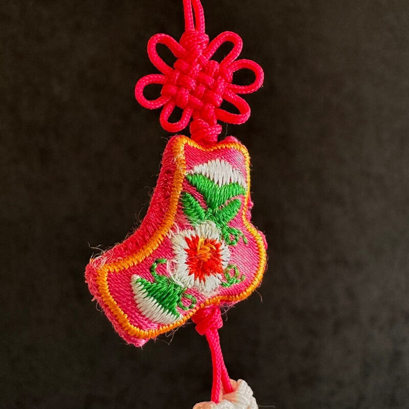 健康祈願のポソンストラップ★ピンク