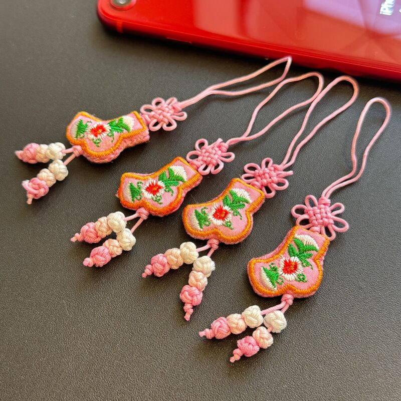 健康祈願のポソンストラップ★桃