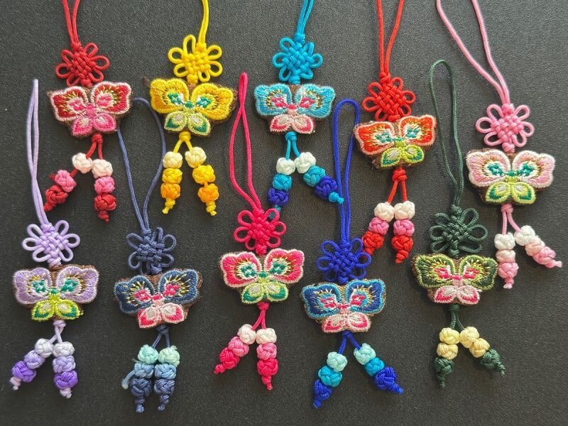 健康祈願のポソンストラップ★紫