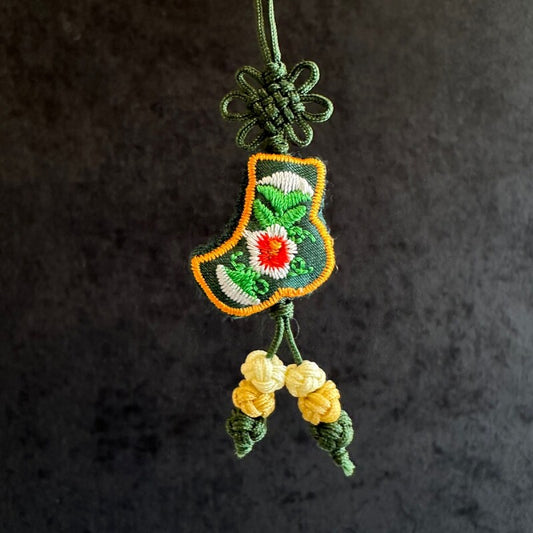 健康祈願のポソンストラップ★緑