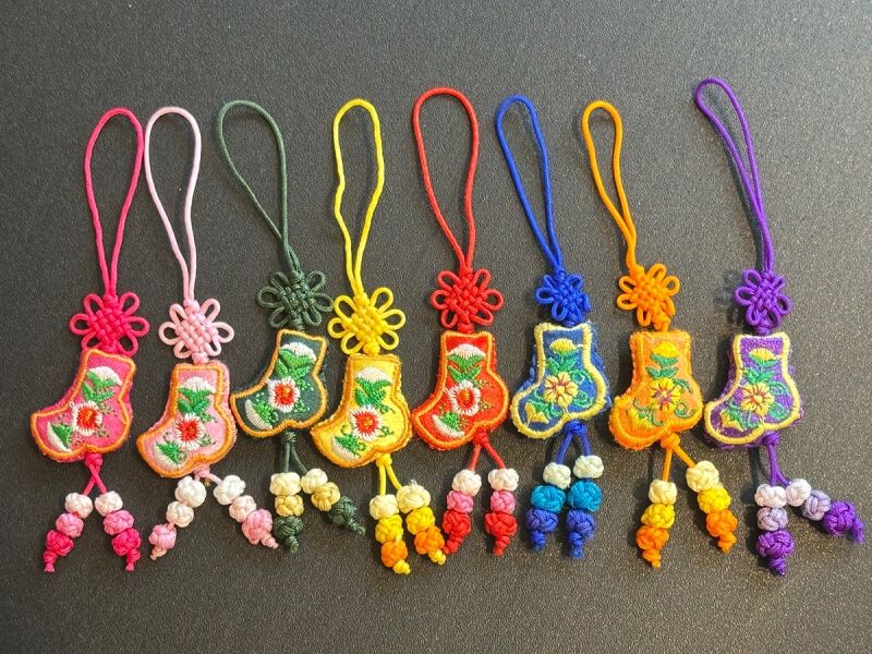 健康祈願のポソンストラップ★赤