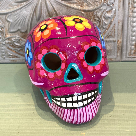 「カラベラ」現世での悪いものを寄せ付けない!カラフルなガイコツ PU-A