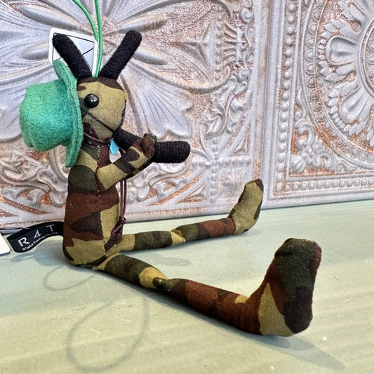 ココペリストラップ ハット・グリーン〜話題の幸せを呼ぶ精霊〜