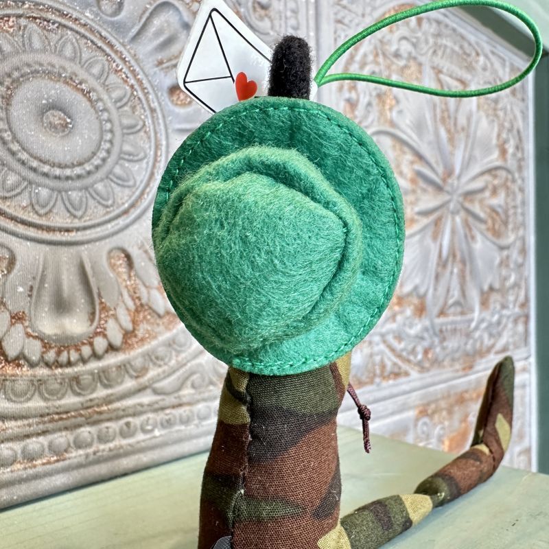 ココペリストラップ ハット・グリーン〜話題の幸せを呼ぶ精霊〜