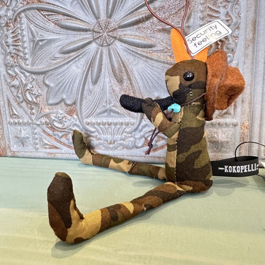 ココペリストラップ ハット・ブラウン〜話題の幸せを呼ぶ精霊〜