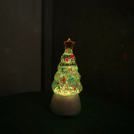 ツリー型LEDライト キラキラバブルツリー