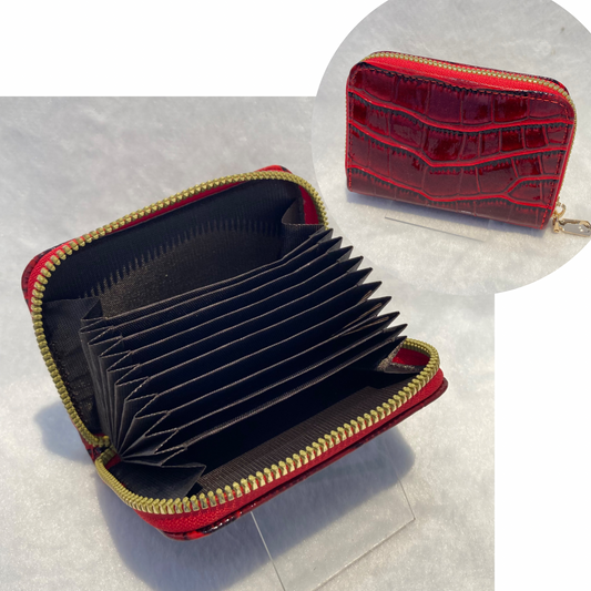 大容量!じゃばらカードケースRed