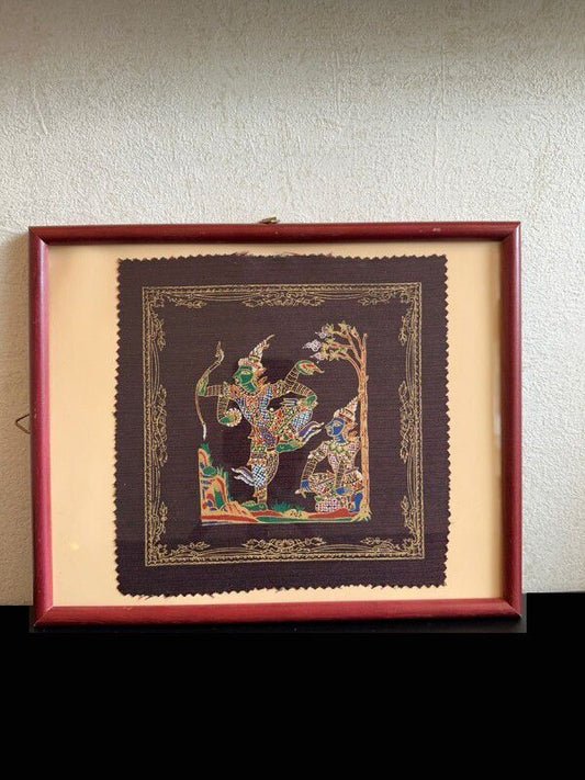 力強さ、勇気、守護の力を与え続ける 神将 タイ・シルクアート