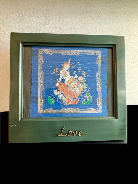 愛と幸福をもたらす 人魚姫 スワンナマッチャ タイ・シルクアート