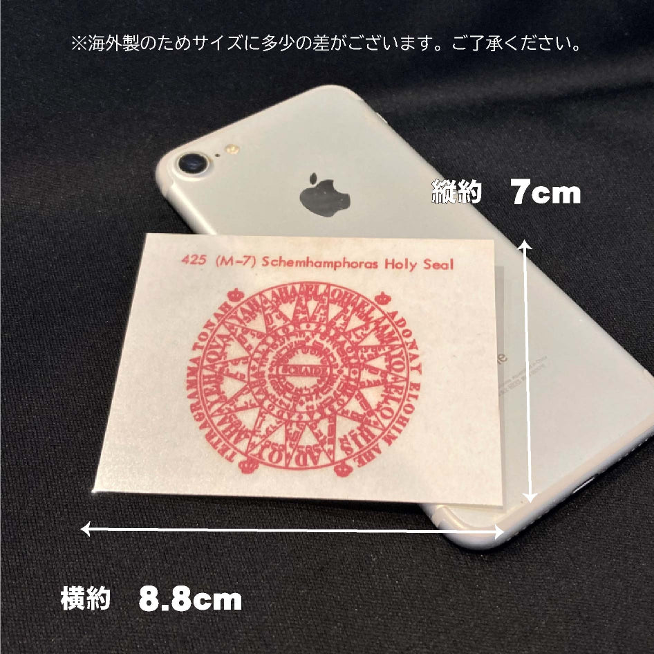 復讐と仕返しの魔術カード SchemhamphorasHoly