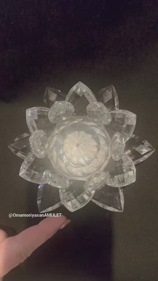 最高の浄化力!回転するクリスタル・サン・キャッチャー☆蓮花 エクストラ
