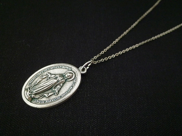 【限定】少し大きな 奇跡のメダイネックレス☆ロングタイプ Rin