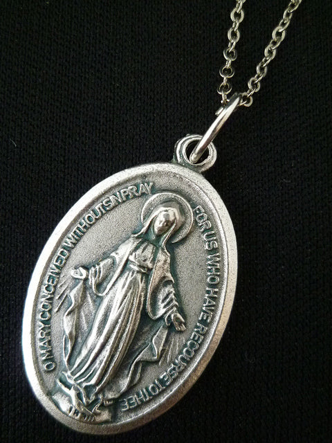 【限定】少し大きな 奇跡のメダイネックレス☆ロングタイプ Rin