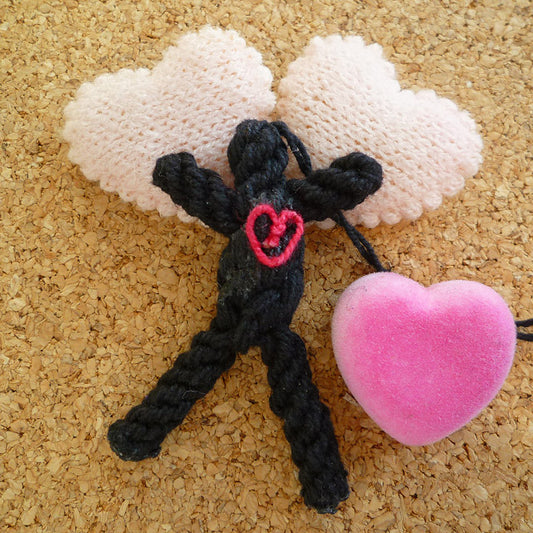 men'sにも♪恋するあなたに♪ミャー人形 ブラック