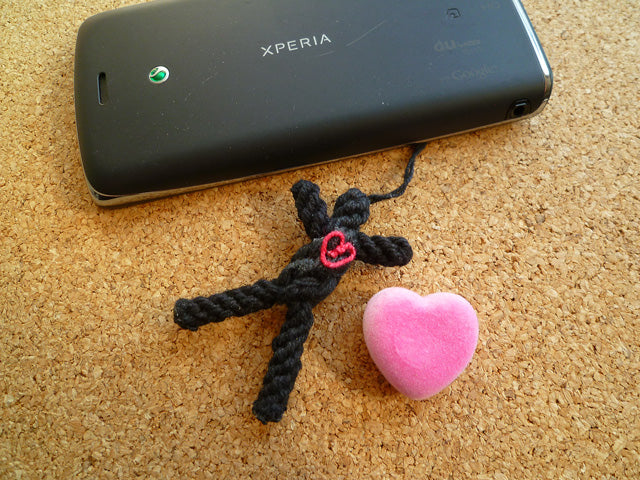 men'sにも♪恋するあなたに♪ミャー人形 ブラック