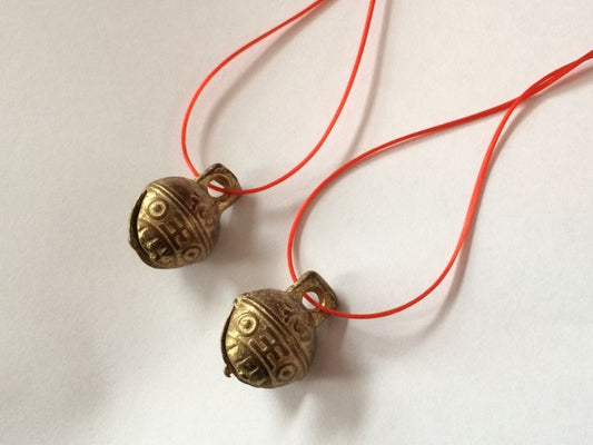 貔貅(ヒキュウ)を起こせ!牛鈴(銅製)2個セット