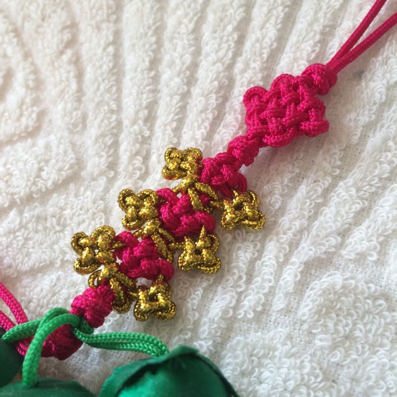 <値下げ>邪気払い・厄払いに!からふる唐辛子飾り ピンク