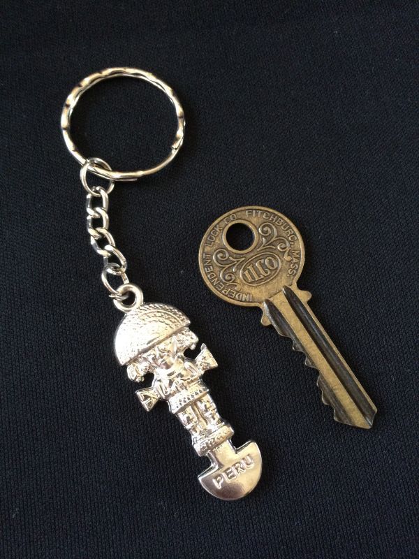 強運と金運に恵まれる!ペルーの聖なるナイフ★トゥミ キーリング シルバー