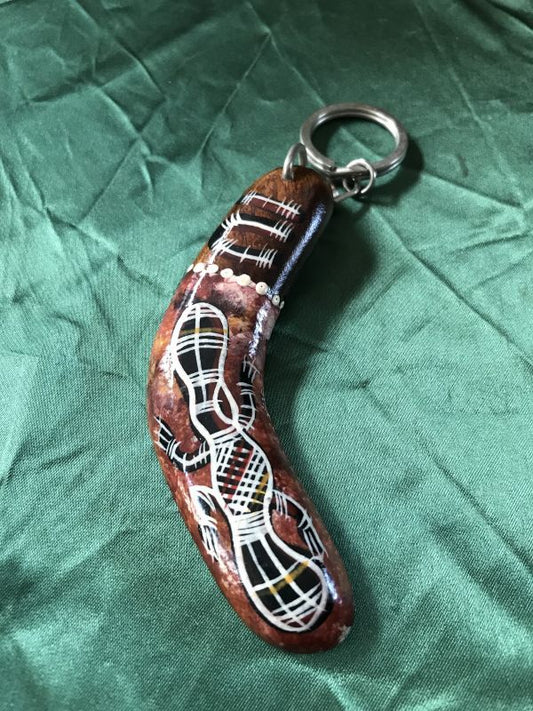 幸運を引っ掛けて戻って来る!アボリジニのブーメラン カモノハシ