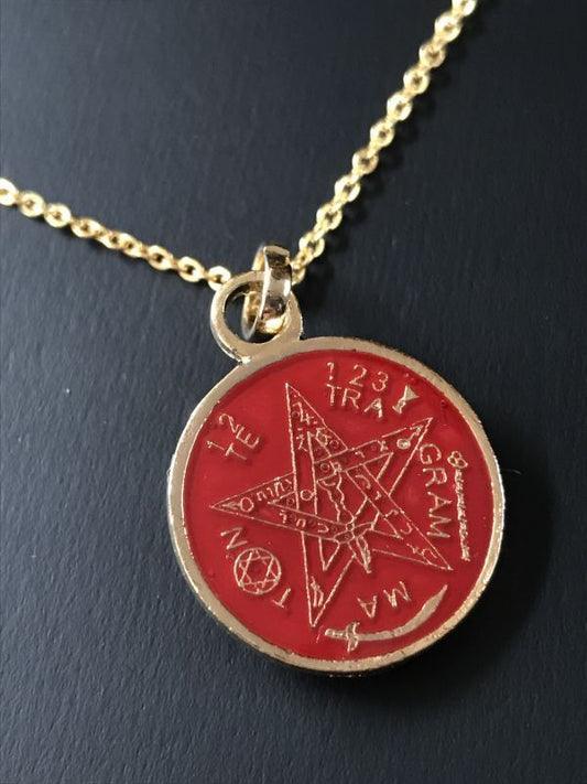 プロも認める! 全てを可能にする最強のタリスマン!プロビデンスの目&テトラグラマトン レッド