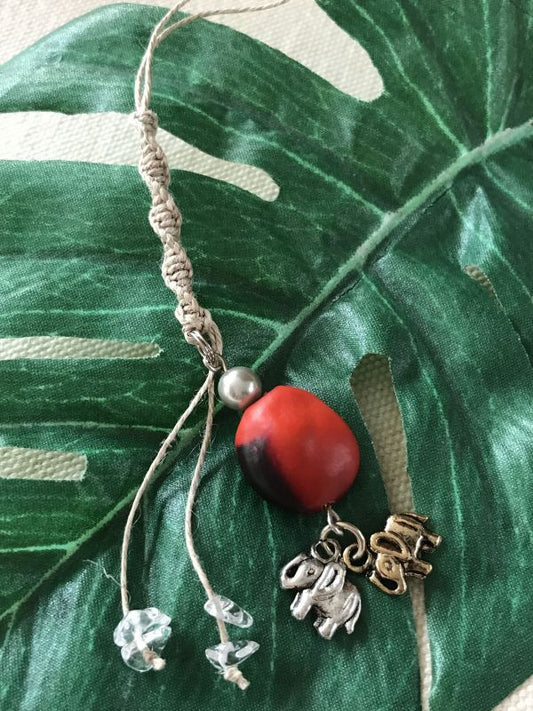 金銀★幸運の象☆大きめワイルーロ ストラップ!!