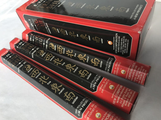 【風水のお香】各方面から来る気を整えたい時にお勧め♪ 5種類の風水香