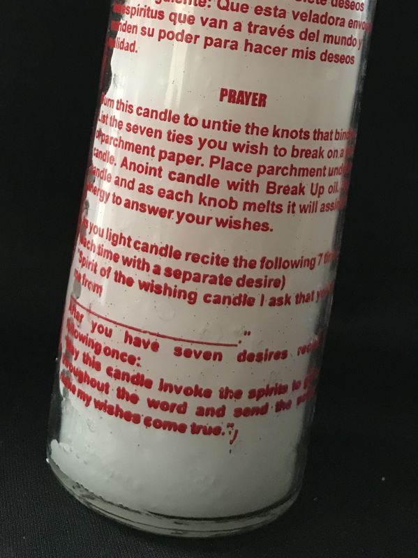 強力な呪いを解き あなたを助けるキャンドル!