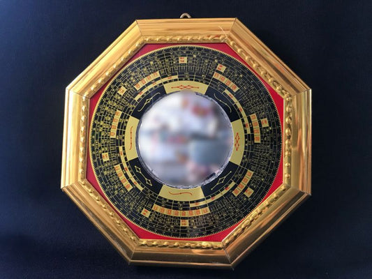 邪気・悪影響を強力に跳ね返す!風水八卦凸面鏡