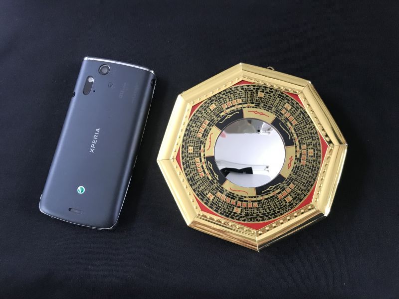 邪気をもみ消し良い気に変えてしまう!風水八卦凹面鏡