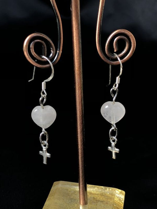 「恋愛運アップ・恋愛成就」のハート石 ローズクォーツ