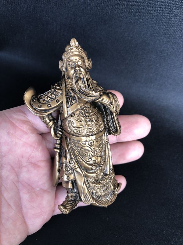 商売の神様!!関羽★GOLD★商売繁盛!金運財運アップ!学業成就に!