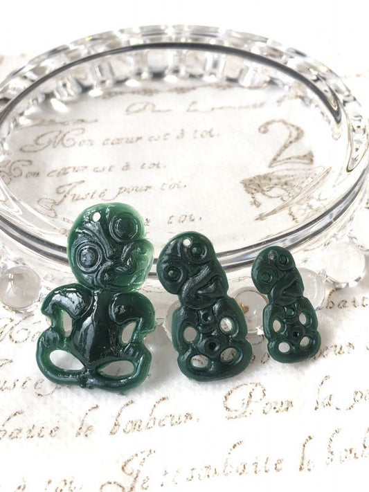 ニュージーランド マオリ族のお守り★安産・妊娠のお守り ティキ ミニ