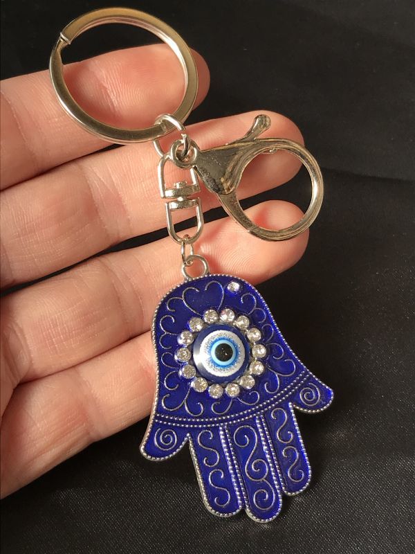 災いから身を守り幸運を引き寄せる ハムサ・ファティマ キーフック