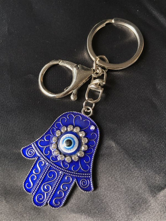 災いから身を守り幸運を引き寄せる ハムサ・ファティマ キーフック