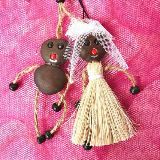 ウエディング♥LOVEボージョボー人形 ストラップ【ANIES.IMUZA】