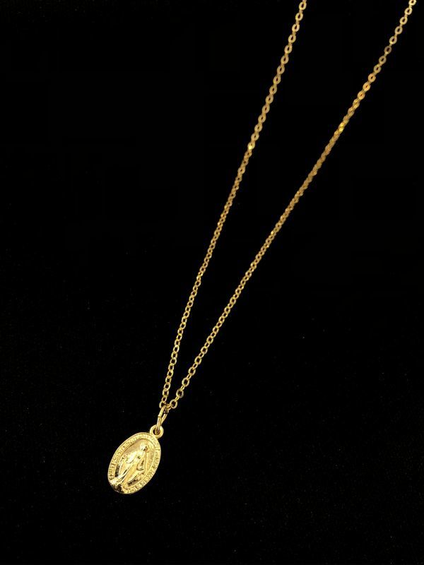 奇跡のメダイネックレス スモールマリア 梨