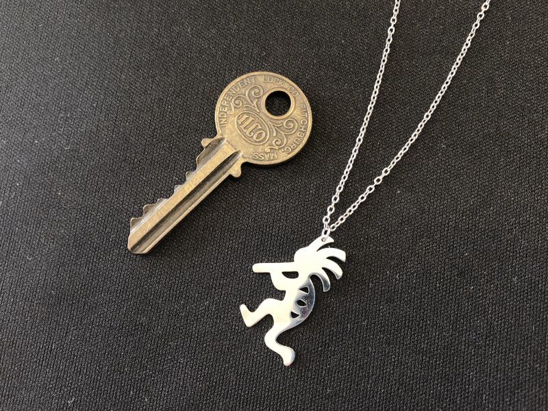 幸せを呼ぶ精霊〜ココペリ〜ステンネックレス