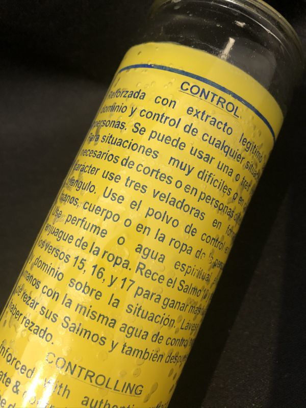 【期間限定特価】自分の思い通りに操れる!コントローリング キャンドル Yellow