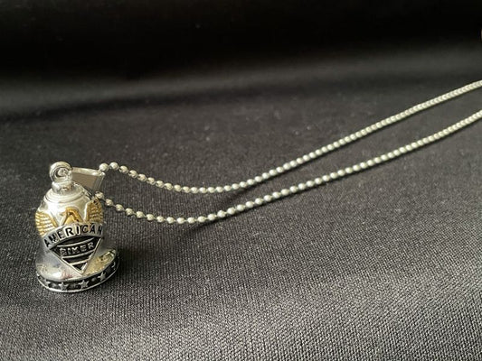 道路の悪魔を封じ込め、様々な災難から身を守る★バイカーベルペンダント Eagle