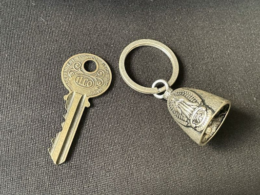 道路の悪魔を封じ込め、様々な災難から身を守る★バイカーベル キーリング グァダルーペマリアS