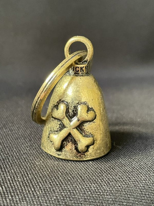 道路の悪魔を封じ込め、様々な災難から身を守る★バイカーベル キーリング クロスG