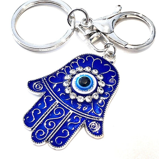 災いから身を守り幸運を引き寄せる ハムサ・ファティマ キーフック