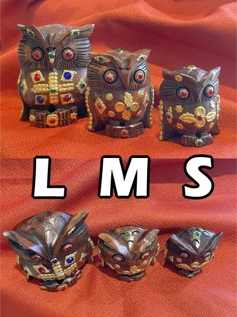 神様の乗り物🦉インドの宝石ふくろう S