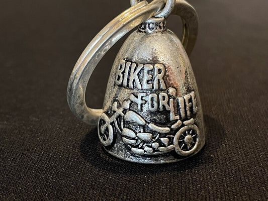 道路の悪魔を封じ込め、様々な災難から身を守る★バイカーベル キーリング バイクS