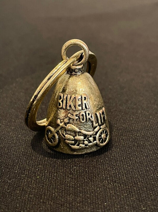 道路の悪魔を封じ込め、様々な災難から身を守る★バイカーベル キーリング バイクG