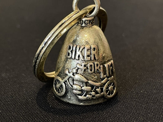 道路の悪魔を封じ込め、様々な災難から身を守る★バイカーベル キーリング バイクG