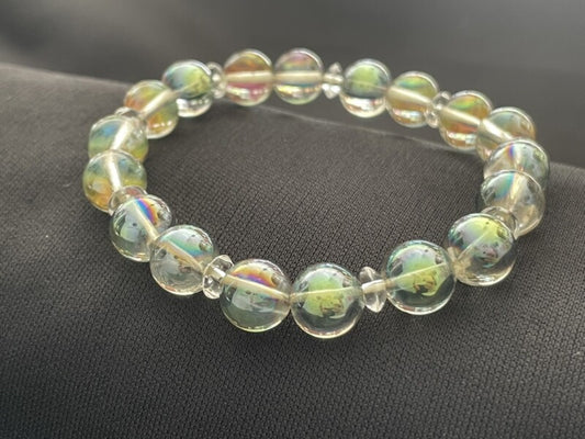 悩みや不安を捨て去り、幸運へと導くパワーを得る!レインボーオーラクリスタル&水晶