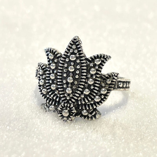 強く生き抜く無限の力がもたらされる!LOTUS(蓮の花)リング大(15号)