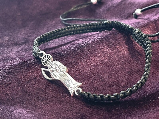 どんな願いも叶えるといわれる!サンタ・ムエルテ★ブレスレット